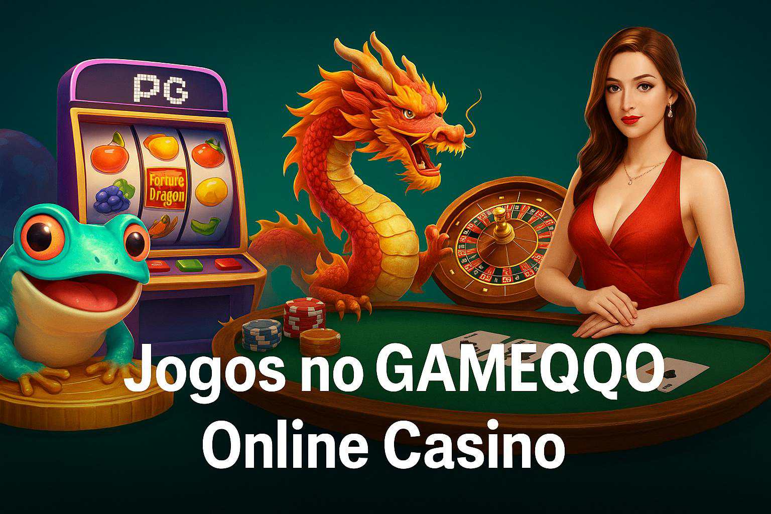 Jogos de cassino online inovadores e emocionantes na GAMEQQQ