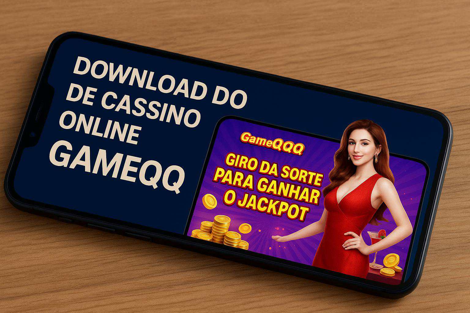 Baixar o GAMEQQQ Cassino App