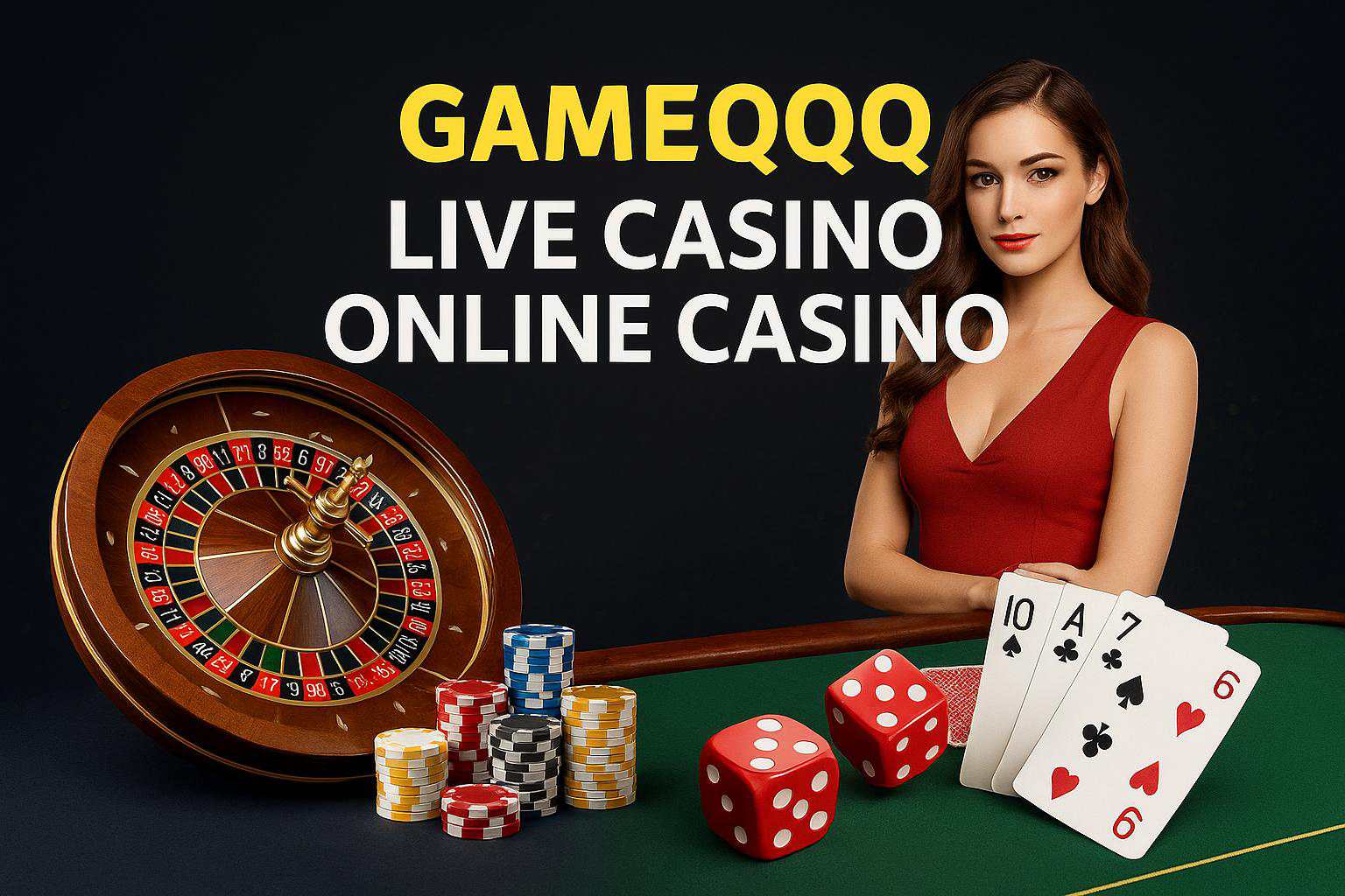 O GAMEQQQ Live Casino lança promoções regularmente
