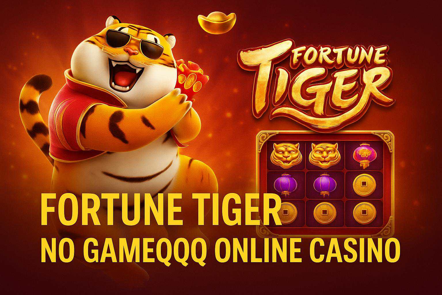 Fortune Tiger é um jogo imperdível no GAMEQQQ Casino