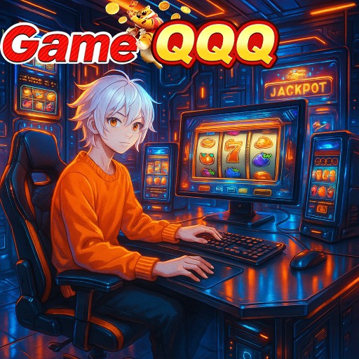 Imagem promocional da GAMEQQQ mostrando benefícios e ofertas da plataforma