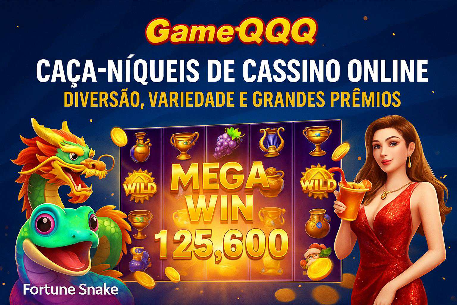 Explore o mundo das slot machines no GAMEQQQ Casino